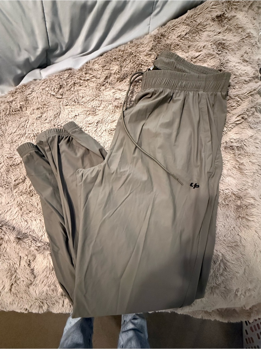 Men's Olive Green Active Jogger Pants